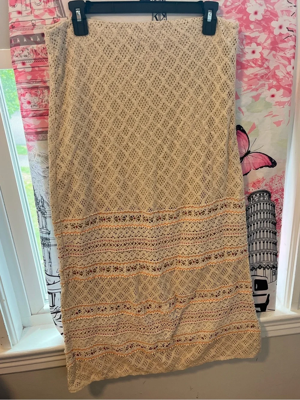 VIRAL NEW ZARA  LUXURY CROCHET SKIRT SIZE SIZE M - Picture 3 of 14